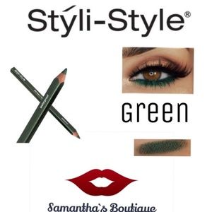 Styli Style Line & Blend Waterproof Green Pencil